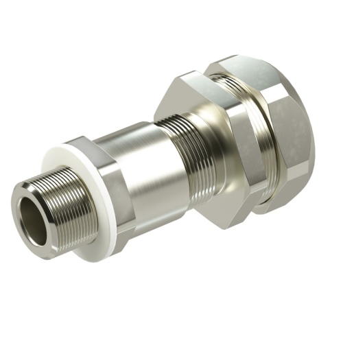 Взрывозащищенный универсальный кабельный ввод серии КАЕРМ для бронированного и небронированного кабеля в металлорукаве COSMEC Dn:40 | код KAEPM6MHK-40 | DKC