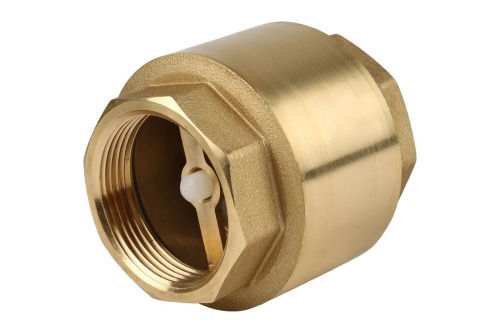 Клапан обратный 1'1/4 пружинный пластиковое седло YORK (103 11/4') | код RAN30C2EQLGTKN | ITAP