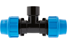 Тройник 25х3/4' Мх25 для труб ПНД | код 9425 | Джилекс