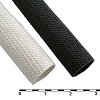 Силиконовая армированная электроизоляционная трубка RUICHI ТКСП, диаметр 11.0, белая, 1200 В | код 77893 | Ruichi