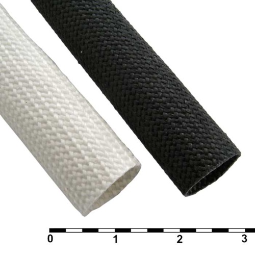 Силиконовая армированная электроизоляционная трубка RUICHI ТКСП, диаметр 11.0, белая, 1200 В | код 77893 | Ruichi