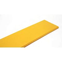 Крышка прямой секция оптического лотка, 100x360 мм, 2 метра, желтая | код LAN-OT100x360-CVR | LANMASTER