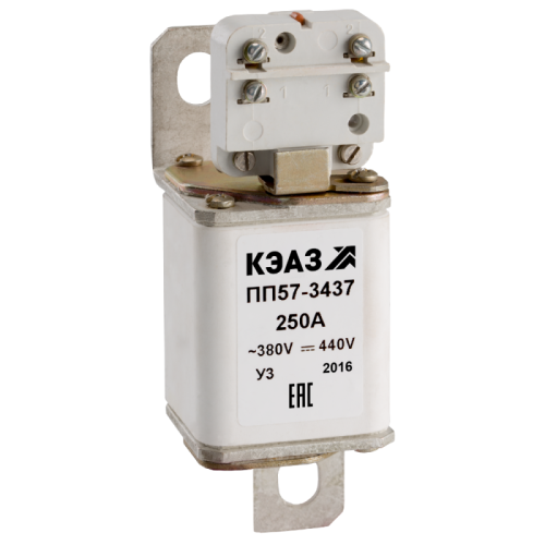 Предохранитель ПП57-39980-И1-630А-У3-КЭАЗ | код 337318 | КЭАЗ