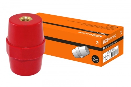 Изолятор SM61 силовой Н61хD50хМ10мм TDM | код SQ0807-0052 | TDM Изолятор SM61 силовой Н61хD50хМ10мм TDM | код SQ0807-0052 | TDM