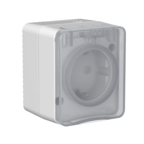 Розетка ОП AtlasDesign PROFI IP54 заземл. защ. шторки 16А 250В сер. | код ATN543045 | Systeme Electric Розетка ОП AtlasDesign PROFI IP54 заземл. защ. шторки 16А 250В сер. | код ATN543045 | Systeme Electric