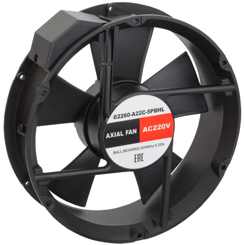 Вентилятор осевой SILART, D=222мм, 220 VAC, подшипник качения | код G2260-A22C-5PBHL | SILART Вентилятор осевой SILART, D=222мм, 220 VAC, подшипник качения | код G2260-A22C-5PBHL | SILART