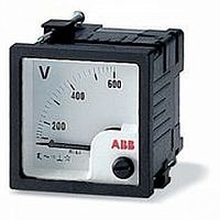 Вольтметр щитовой ABB VLM 1100В AC, аналоговый, кл.т. 1,5 |  код. 2CSG121240R4001 |  ABB