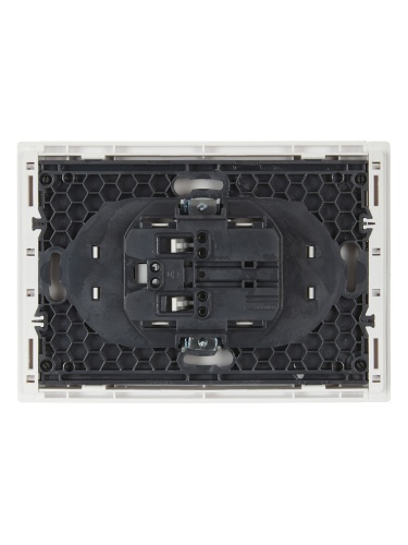 FORTE&PIANO Роз. 2-я без з/к с з/ш б/к 10А FP225 бел. IEK | код FP-R23-10-1-K01 | IEK фото 5