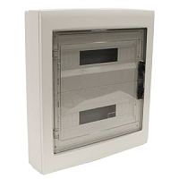 Корпус щита распределительного для модульного оборудования 36M(12x3), навесной, прозрачная затемнённая дверца | код CP30936 | CETINKAYA PANO