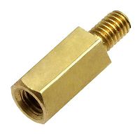 Стойка для печатной платы RUICHI PCHSN-8, шестигранная латунная | код 77206 | Ruichi