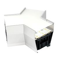 Светильник коннектор 5Вт 550лм 3000К-4000К-6400К Y-образный с ручным переключением режимов серебр. 148х128х70мм возмож. соедин. в линию AL4036Y RetailRay FERON 51873