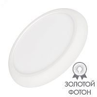 Светильник CL-FIOKK-R180-12W Day4000-MIX (WH, 120 deg, 230V) (IP44 Пластик, 3 года) | код 34466 | Arlight
