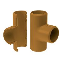 Тройник разборный бук d32 мм (15шт/180шт уп/кор) Промрукав | код PR13.0294 | ПРОМРУКАВ