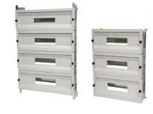 Панель для корпуса распределительного щита 400x600мм, Din-рейки 68M (4х17), пластик | код CP4125 | CETINKAYA PANO