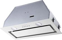 Вытяжка встраиваемая Maunfeld Trapeze 602IG белый управление: кнопочное (1 мотор) | код 1512767 | MAUNFELD