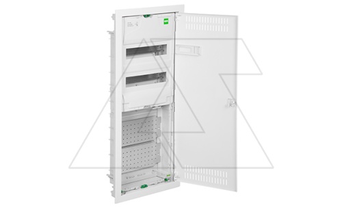 Щит встраив. MSF TWIN RP комбинированный, 2*12M+2xМП перф., N/PE-шинки, 1xSCHUKO, мет. дверь, белый RAL9016, 358x853x94mm, IP30 | код 2015-02S | Elektro-plast Nasielsk Щит встраив. MSF TWIN RP комбинированный, 2*12M+2xМП перф., N/PE-шинки, 1xSCHUKO, мет. дверь, белый RAL9016, 358x853x94mm, IP30 | код 2015-02S | Elektro-plast Nasielsk