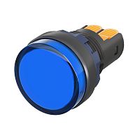 Сигнальный индикатор со встроенным диодом 9-24В, синий | код M22L-F24BPP | DKC