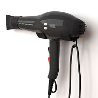 Держатель для хранения фена с креплением для сетевого кабеля, черный REXANT | код 38-0705 | REXANT