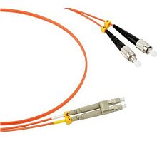 Патч-корд оптический TWT, PVC, дуплексный, FC/PC-SC/PC, MM 50/125, 3.0 м | код TWT-2FC-2SC/OM2-3.0 | TWT