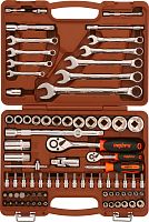 OMT82S Набор инструмента универсальный 1/4, 1/2DR, 82 предмета | код OMT82S | Ombra