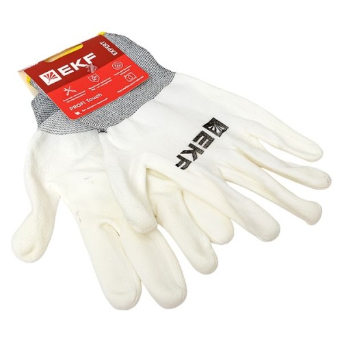 Перчатки рабочие PROFI Touch для чистовых работ (15 класс, 8 размер) EKF Expert | код pe15pm-8-exp | EKF фото 4