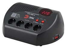 Стабилизатор напряжения СНК-1500-Ц компакт. ц. д. 160-260В/220В 1500ВА | код. Б0031073 | Эра