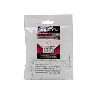 Скоба круглая d7мм V02-6W-1-07-050 пластик. (уп.50шт) Volsten 9543