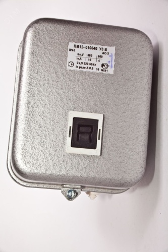 Пускатель электромагнитный У3 В 220В (4з+2р) РТТ5-10-1 8.50А | код ПМ12-010640 | КЗЭА