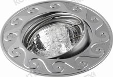 Светильник встраиваемый потолочный Ellada 51 1 21 HR51 литой, круглый, комби Comtech | код CH9200226 | COMTECH