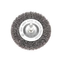Щетка дисковая для дрели, витая стальная проволока, 75мм KRANZ | код KR-91-1245 | KRANZ