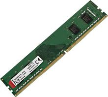 Память DDR4 4GB 2666MHz Kingston KVR26N19S6/4 VALUERAM RTL PC4-21300 CL19 DIMM 288-pin 1.2В single rank Ret | код 1107365 | Kingston