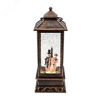 Фонарь декоративный с эффектом снегопада и подсветкой Новый год | код 501-161 | Neon-Night