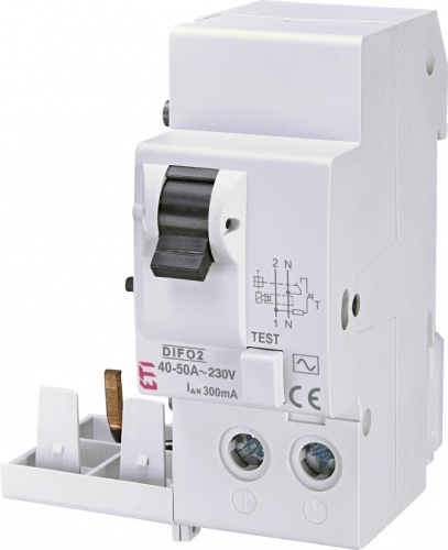 Блок диф. реле DIFO 2 SD 40-50/0,3 тип AC | код 002058208 | ETI