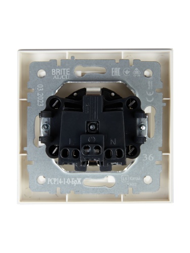 BRITE Роз. с з/к/ш 16А в сб. РСР14-1-0-БрЖ жемч. IEK | код BR-R14-16-K36-F | IEK фото 5 BRITE Роз. с з/к/ш 16А в сб. РСР14-1-0-БрЖ жемч. IEK | код BR-R14-16-K36-F | IEK фото 5