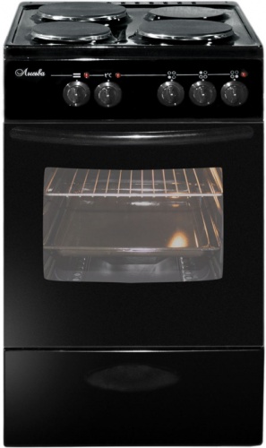 Плита Электрическая Лысьва ЭП 301 МС черный эмаль (без крышки) | код 1167639 | ЛЫСЬВА