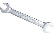Ключ рожковый гаечный двусторонний 17х22 сатинированый | код. 120476 | Hortz