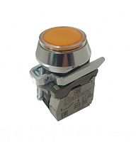 Выключатель Briswik КЕ 171/4м -ЛС 220В желтый 1но+0нз цилиндр с подсветкой IP66 УХЛ2 10А | код aT-EB-6Ai-7411 | Briswik