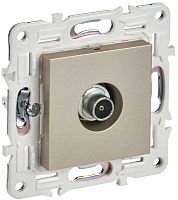 SKANDY Розетка TV оконечная SK-A12Sh шампань IEK | код SK-A10-O-K37 | IEK