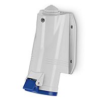 Разъем пром. силовой CEE настенный угловой, гнездо, 32A, 2P+E 6h, 200_250VAC 50/60Hz, IP44, серия OPTIMA-BASE | код 513.3253 | Scame