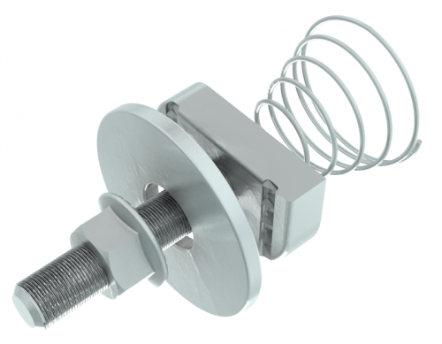 Комплект соед. с конусной пруж. для STRUT-профиля М8х50 IEK | код CMZ13-SCS-08-050 | IEK Комплект соед. с конусной пруж. для STRUT-профиля М8х50 IEK | код CMZ13-SCS-08-050 | IEK