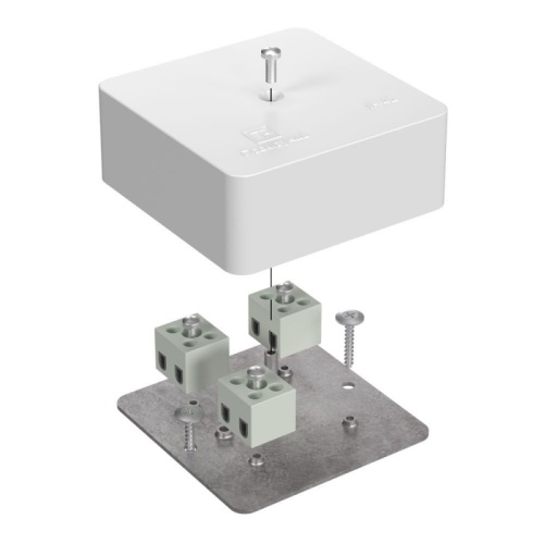 Коробка огнестойкая для кабель-канала 40-0450-FR1.5-6 Е15-Е120 RAL9003 75х75х30 (87 шт/кор) Промрукав | код 40-0450-FR1.5-6 | ПРОМРУКАВ Коробка огнестойкая для кабель-канала 40-0450-FR1.5-6 Е15-Е120 RAL9003 75х75х30 (87 шт/кор) Промрукав | код 40-0450-FR1.5-6 | ПРОМРУКАВ