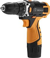 Дрель-шуруповерт Deko Banger 12V SET 3 аккум. патрон:быстрозажимной (кейс в комплекте) (063-4130) | код 1455005 | DEKO