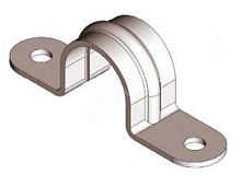 Скоба К142 У1, оцинкованный лист, S 2,0 | код П0000013157 | Завод ЭМИ Курган