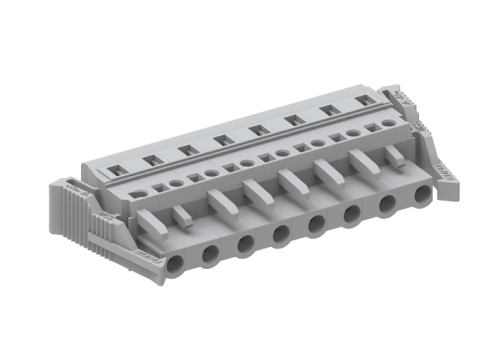 475107/050 Розетка на кабель MCS, горизонт., с защелкой шаг 7.5мм, 7 конт., сер., шт | код 475107/050 | SUPU 475107/050 Розетка на кабель MCS, горизонт., с защелкой шаг 7.5мм, 7 конт., сер., шт | код 475107/050 | SUPU