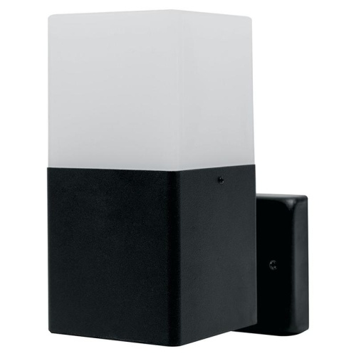 Светильник ДБУ-15w вверх Е27 без лампы IP44 черный | код 11680 | Feron