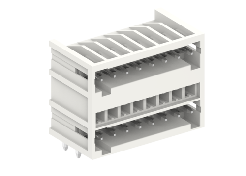 435812 Вилка на плату MCS, 2-уровневая, горизонт., шаг 3.5мм, 12 конт., бел., шт | код 435812 | SUPU 435812 Вилка на плату MCS, 2-уровневая, горизонт., шаг 3.5мм, 12 конт., бел., шт | код 435812 | SUPU