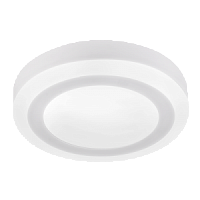 Панель светодиодная круглая накладная NRLP-BL 6Вт 230В 4000К 350Лм 105мм с подсветкой белая IP20 IN HOME | код 4690612033051 | IN HOME