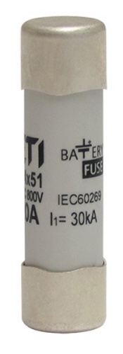 Предохранитель CH 14x51 36A Battery 800V DC | код 002637412 | ETI Предохранитель CH 14x51 36A Battery 800V DC | код 002637412 | ETI