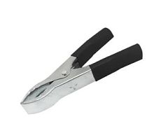 Зажим крокодил ЗК 10А 50мм черный (10шт) TDM | код SQ0541-0010 | TDM