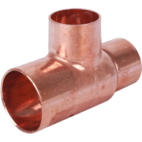 Тройник переходной пайка медь 22x22x18, модель 5130 (15130222218) | код RG008TBBG2D5BT | Sanha